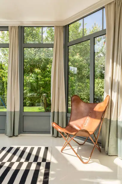 Sunroom renovation with panoramic windows by Anka Design Studio serving DC Maryland and Virginia
